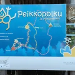 Kelo 24, Kahden Makuuhuoneen Kelomoekki Syoetteellae, Valaistun Ladun Vieressae *