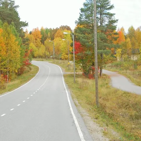 Kelo 24, Kahden Makuuhuoneen Kelomoekki Syoetteellae, Valaistun Ladun Vieressae Pudasjarvi