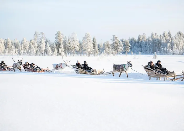 Tatil Evi Kelo 24, Kahden Makuuhuoneen Kelomoekki Syoetteellae, Valaistun Ladun Vieressae Pudasjarvi