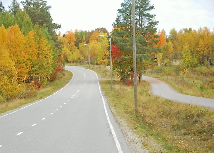 Tatil Evi Kelo 24, Kahden Makuuhuoneen Kelomoekki Syoetteellae, Valaistun Ladun Vieressae Pudasjarvi
